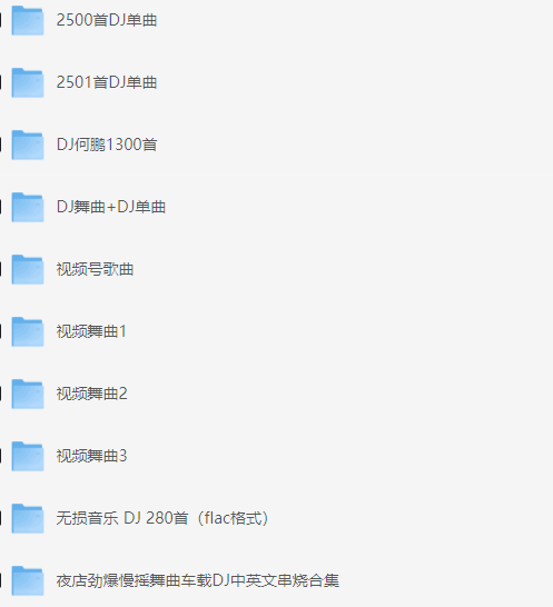 2025车载dj合集-不二云端